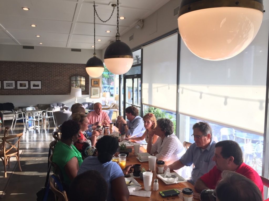 CDFI Fund Director Annie Donovan meets with Clarksdale citizens