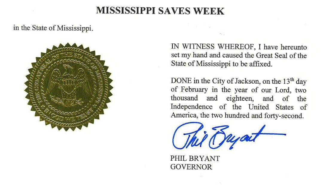 Arkansas and Mississippi Participate in America Saves Week