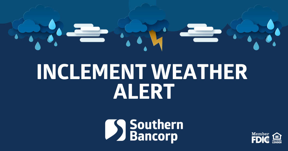 Inclement Weather Alert
